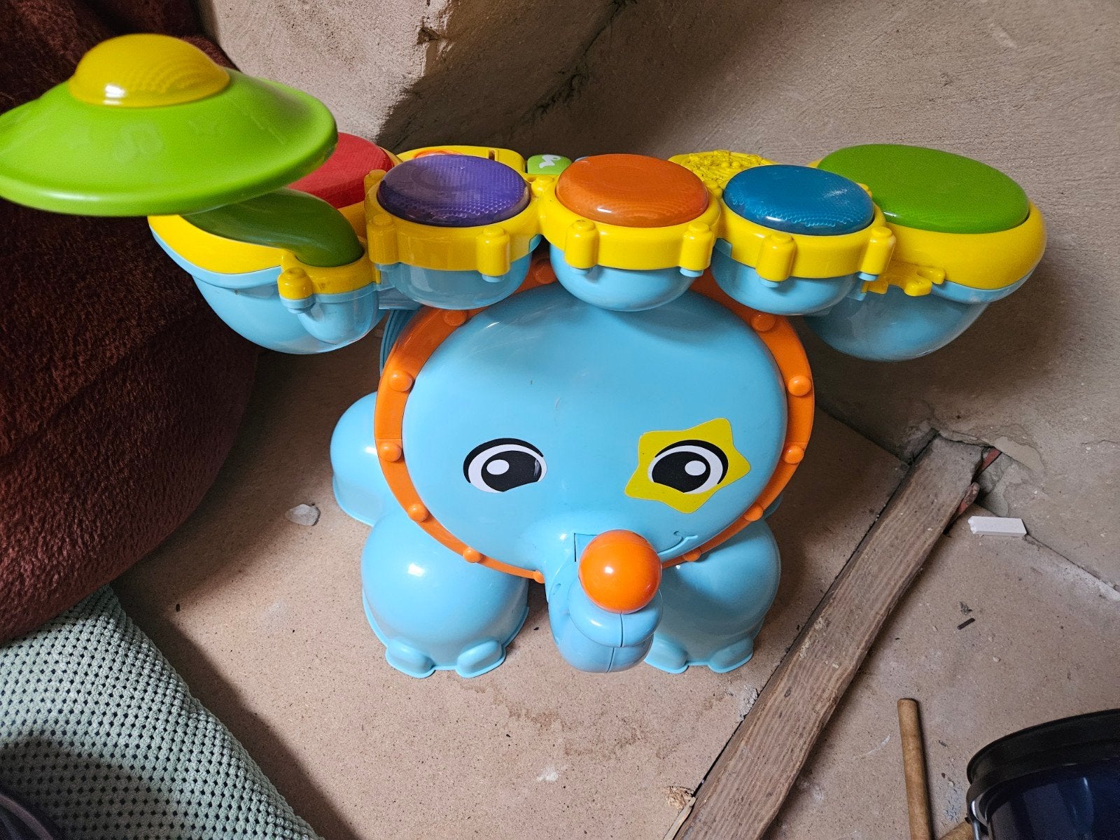 VTech Baby Muziek Drumstel met Licht en Geluid, Ophalen, Gebruikt, Overige typen, Met licht