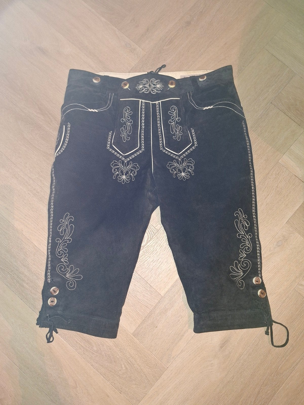 Lederhose maat 50, Carnaval, Maat 48/50 (M), Ophalen of Verzenden, Zo goed als nieuw