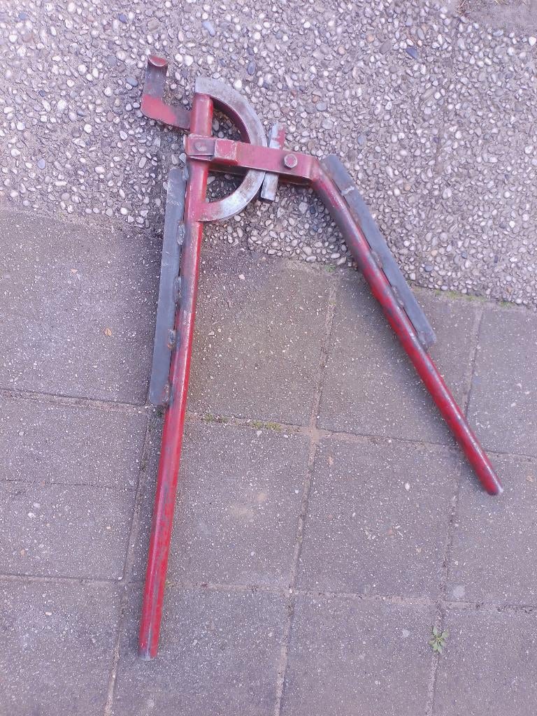 Professionele degelijke Buigtang Buigijzer Pijpbuiger 28mm, Ophalen of Verzenden, Gebruikt