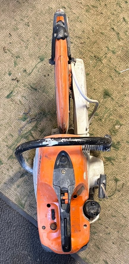 Stihl ts420 bandenzaag doorslijper, Ophalen, Gebruikt