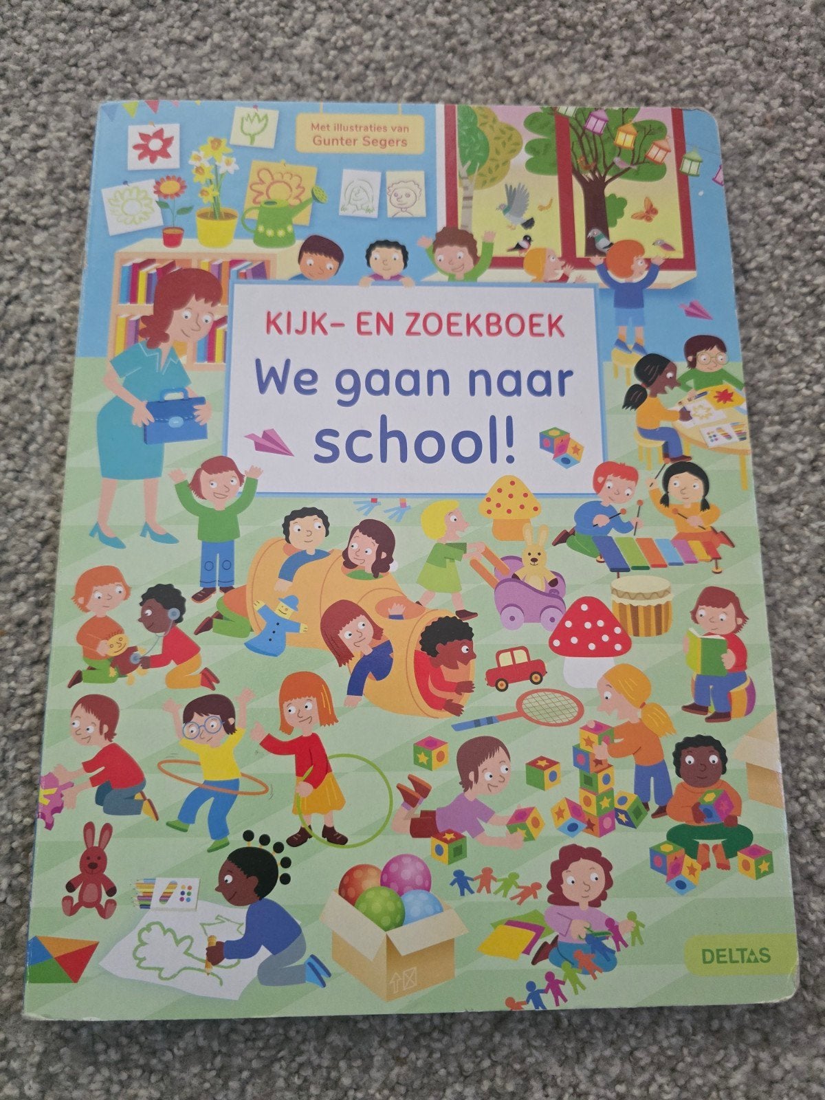 We gaan naar school!, Boeken, Ophalen of Verzenden, Zo goed als nieuw, Non-fictie