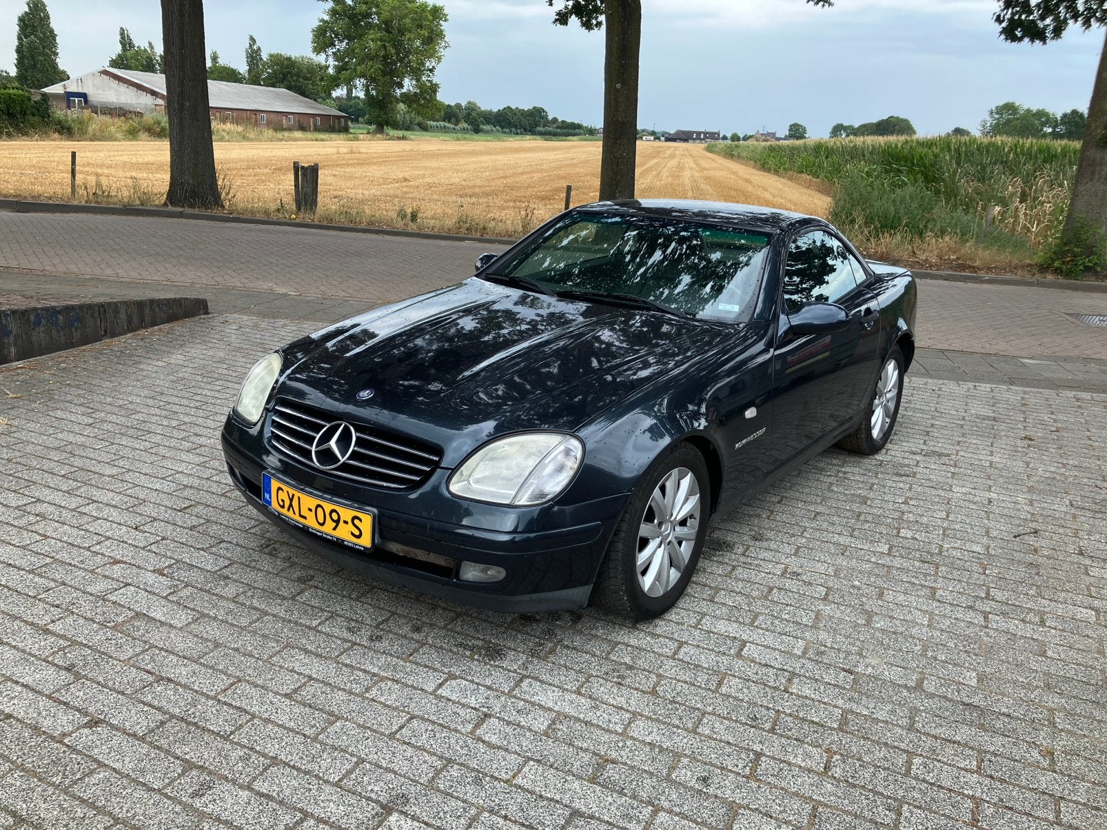 Mercedes benz slk 230 compressor, Automaat, Euro 5, Achterwielaandrijving, Zwart