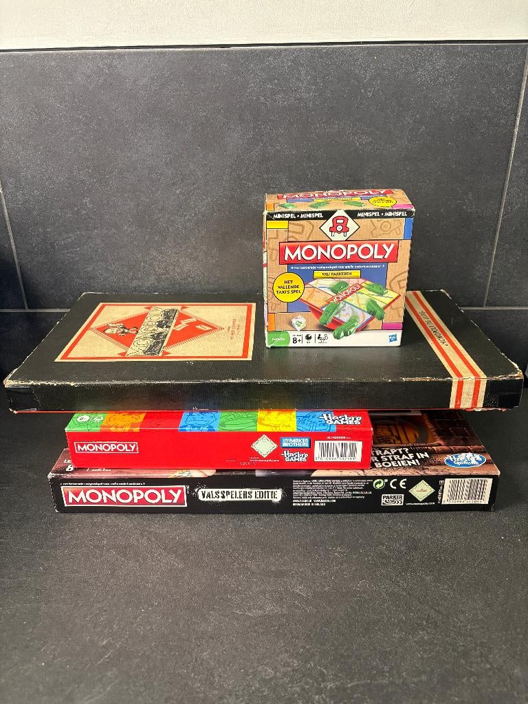 Monopoly Spellen – Nieuw & Vintage Edities, Hobby en Vrije tijd, Gezelschapsspellen | Bordspellen, Gebruikt, Ophalen of Verzenden