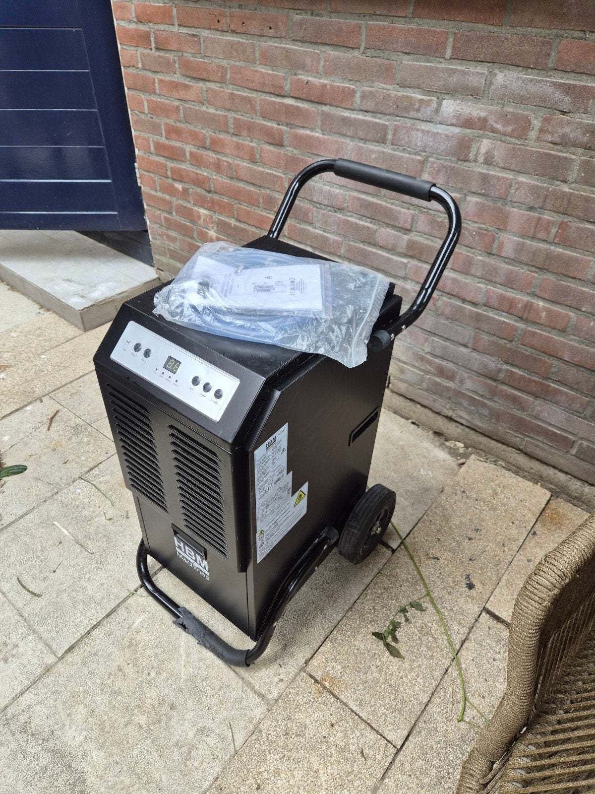HBM Bouwdroger 70L 860W - Zo goed als nieuw, Doe-het-zelf en Verbouw, Gereedschap | Overige machines, Ophalen of Verzenden, Zo goed als nieuw
