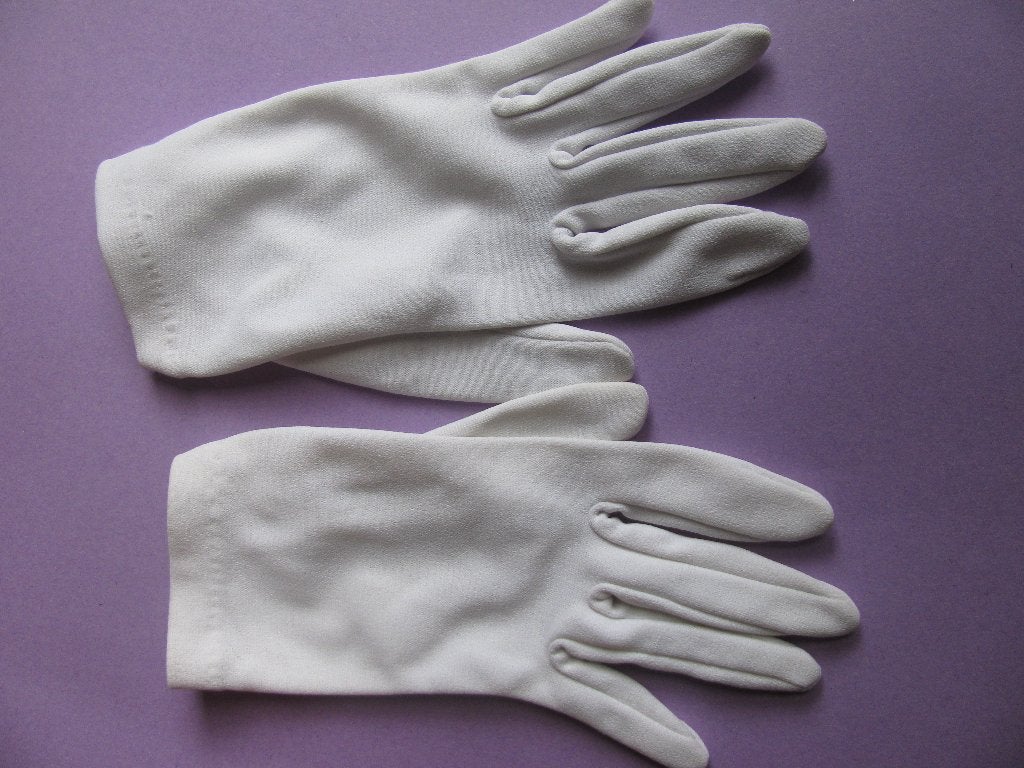 Kleine Witte Handschoenen voor Kind of Grote Pop, Antiek en Kunst, Verzenden