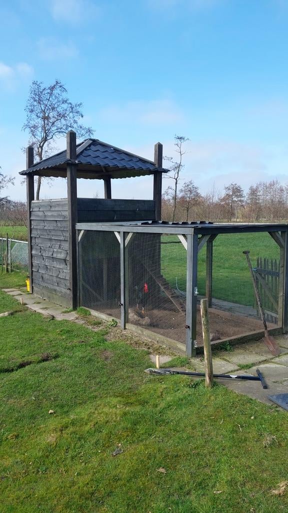 Kippen hok hooiberg  gereserveerd!!!, Ophalen, Gebruikt, Kippenhok of Kippenren, Vtv