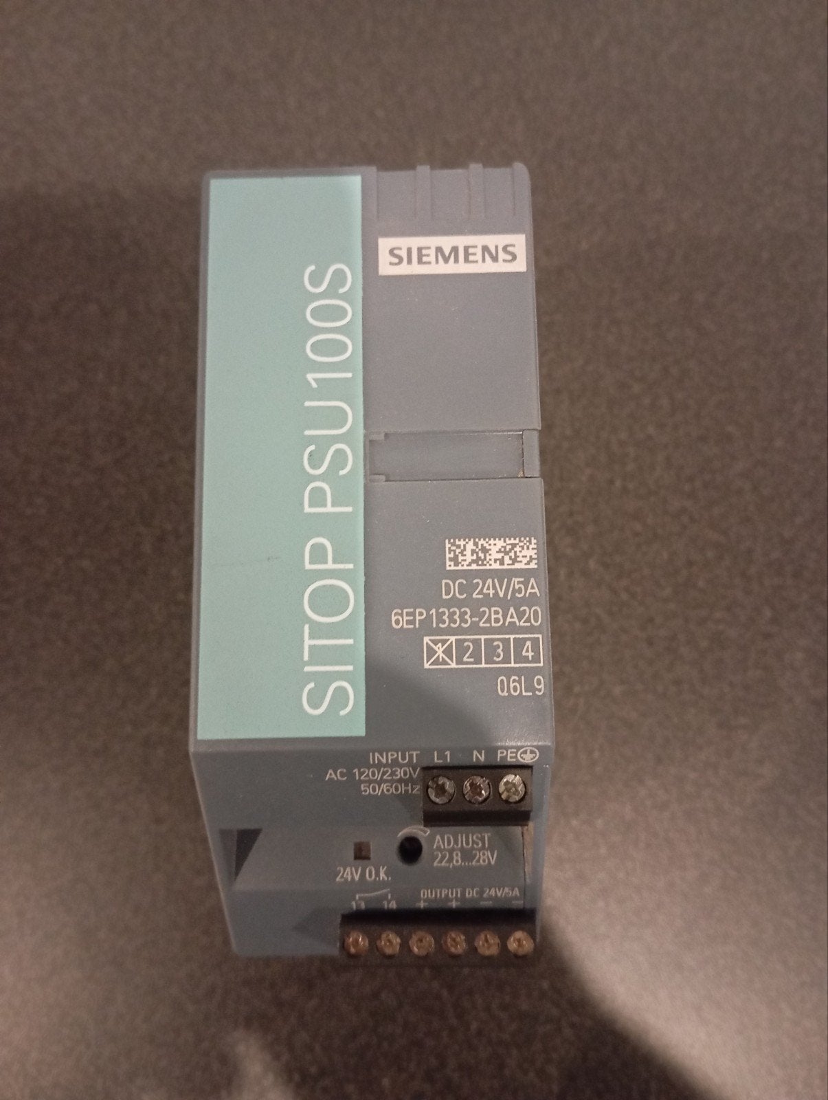 Siemens SITOP PSU100S 24V 5A Voeding - 6EP1333-2BA20, Ophalen of Verzenden