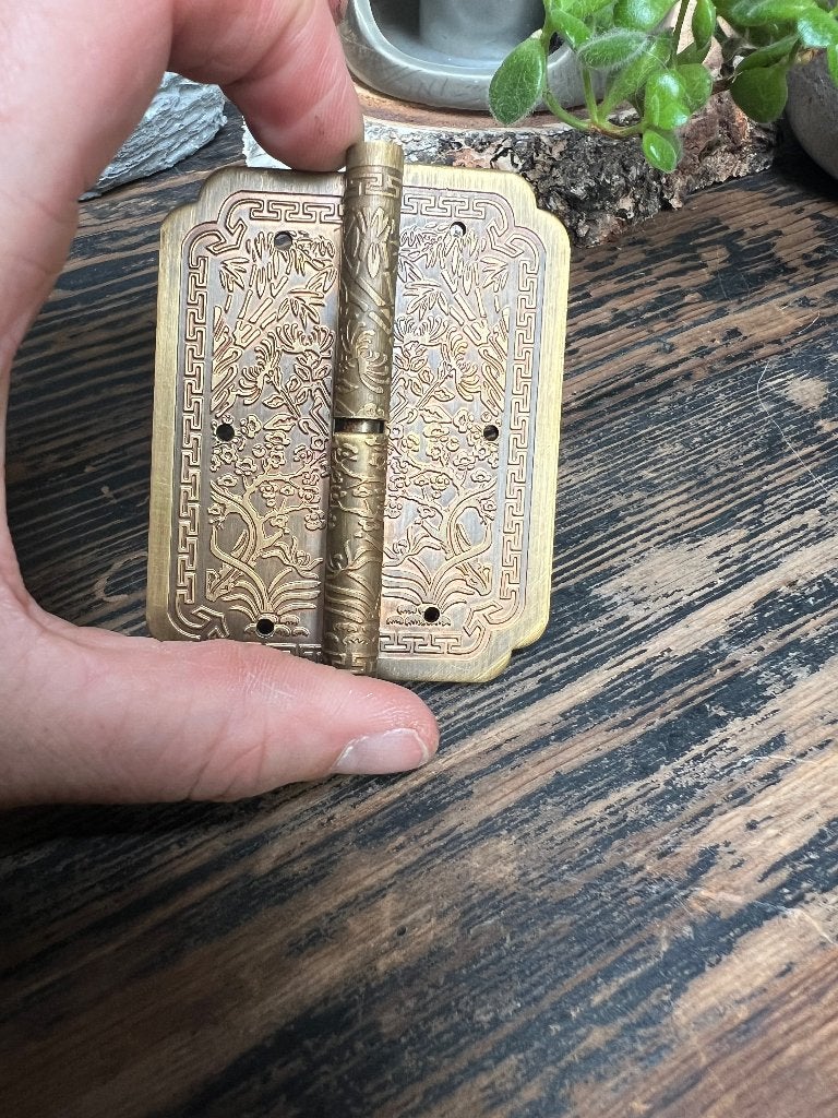 Chinese deurbeslag scharnier chinees bruidskast set, Verburgt Vintage, Nieuw, Ophalen of Verzenden, https://verburgtvintage.nl/#contact