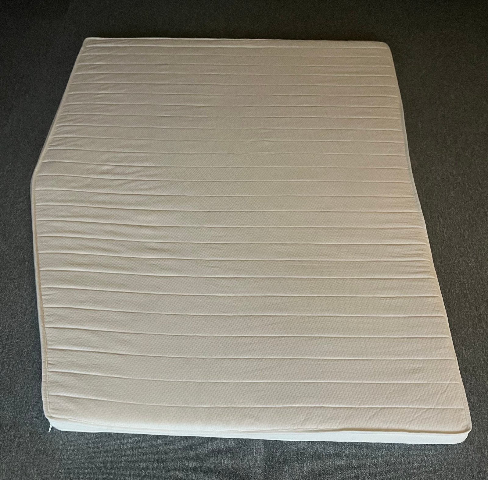 Obelink traagschuim Frans bed  topmatras, geheel compleet., Ophalen, Gebruikt