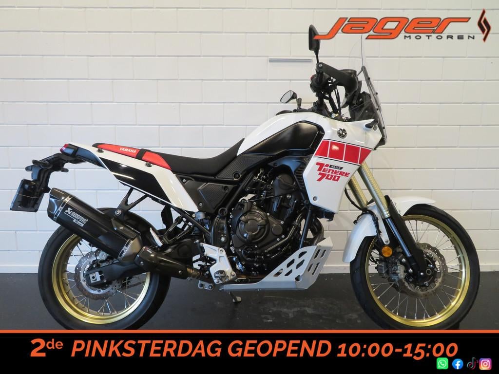 Yamaha TENERE 700 RALLY NIEUWSTAAT AKRA! (bj 2023), Motoren, Motoren | Yamaha, Bedrijf, Toermotor, 689 cc
