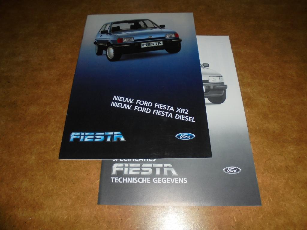 brochure Ford Fiesta  1984, Ophalen of Verzenden, Nieuw, Ford