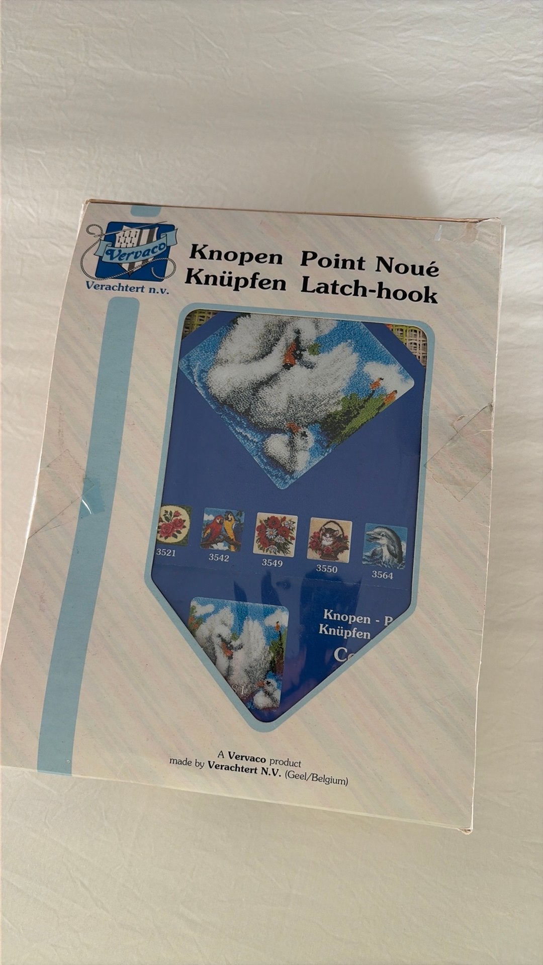 Handwerk/knopen pakket: model Zwanen, Nieuw, Meerkleurig, Ophalen of Verzenden, Overige merken