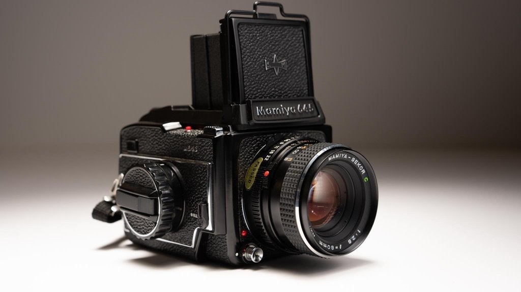 Mamiya 645 Middenformaat Complete Set, Ophalen of Verzenden, Gebruikt, Spiegelreflex, Overige Merken