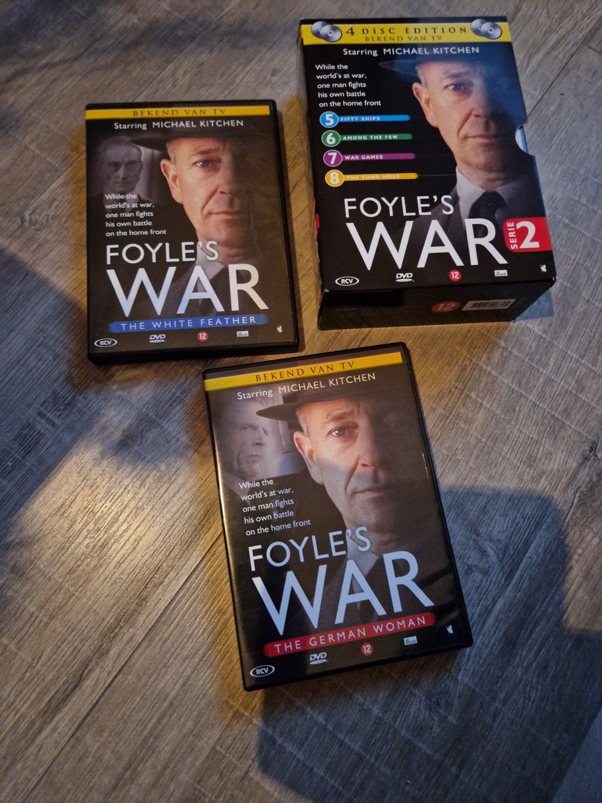 Foyle's War DVD Box Serie 2, The White Feather, German W, Cd's en Dvd's, Seizoen 2, Misdaad, Nederlands, Ophalen of Verzenden