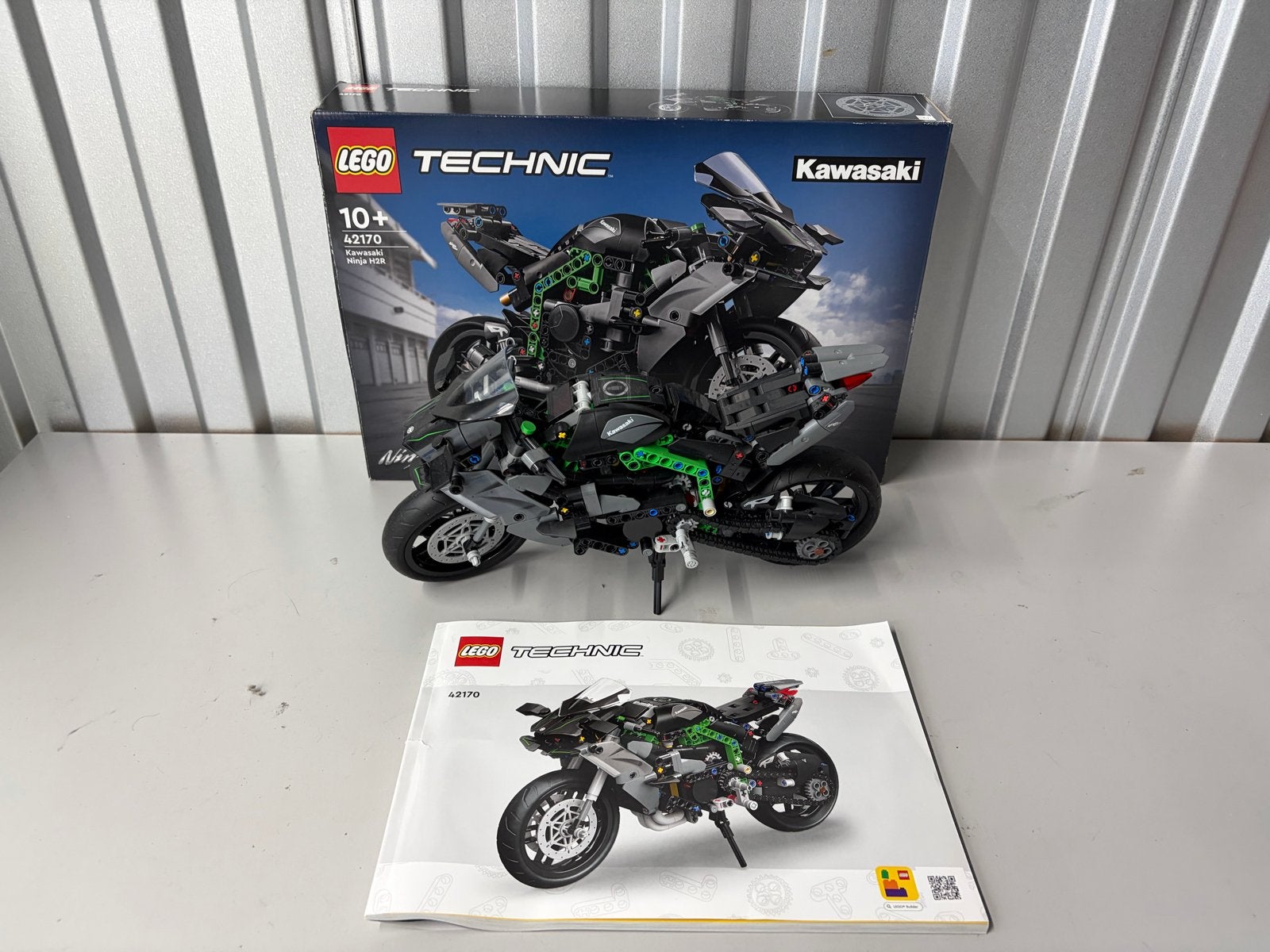 LEGO Technic 42170 Kawasaki Ninja H2R Motorfiets, Ophalen of Verzenden, Zo goed als nieuw