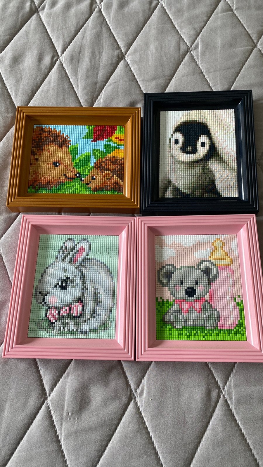 Kinder schilderijtjes voor kinderkamer, Ophalen of Verzenden, Zo goed als nieuw, Hout