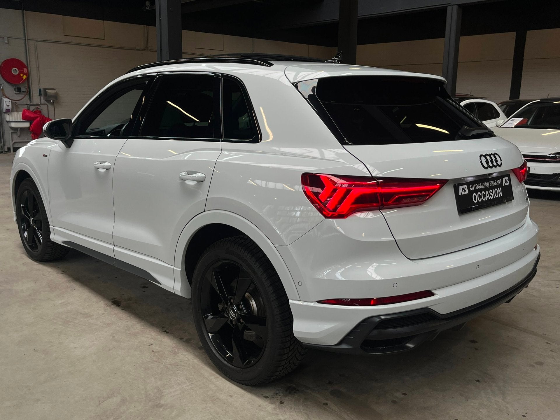 Audi Q3 45 TFSI quattro Pro Line S Line Sfeer/Pano/Stoelverw, Gebruikt, 4 cilinders, Wit, Vierwielaandrijving