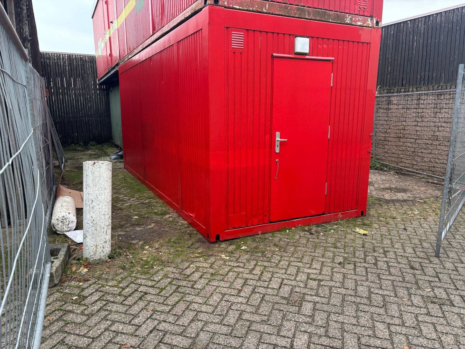 Bouwkeet / Schaftkeet 20ft, stapelbaar, Ophalen, Gebruikt