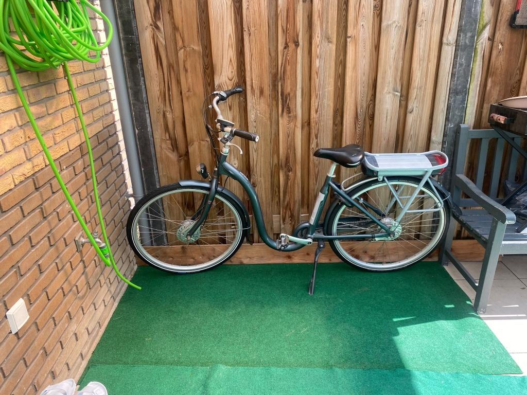 Cortina elektrische fiets 28”: Opknapper / Hobbyproject, Ophalen, Gebruikt, Minder dan 30 km per accu, Cortina