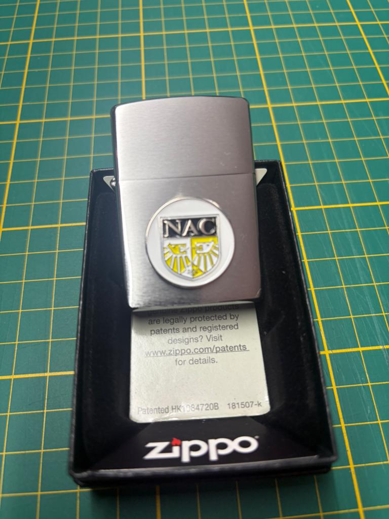 Zippo NAC nieuw nooit gebruikt, Verzamelen, Ophalen of Verzenden, Zo goed als nieuw, Aansteker