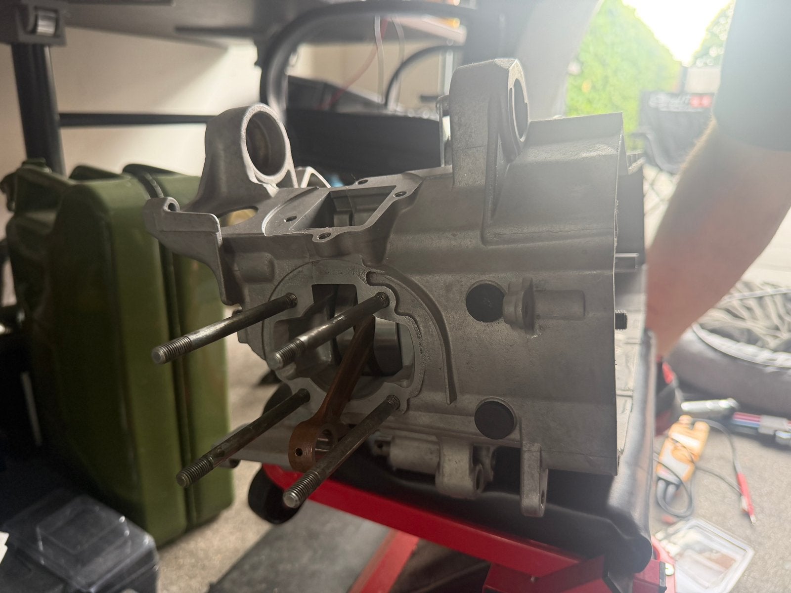 Mhr 6t blok minarelli horizontaal 70cc aerox gestraald, Ophalen, Gebruikt, Blok
