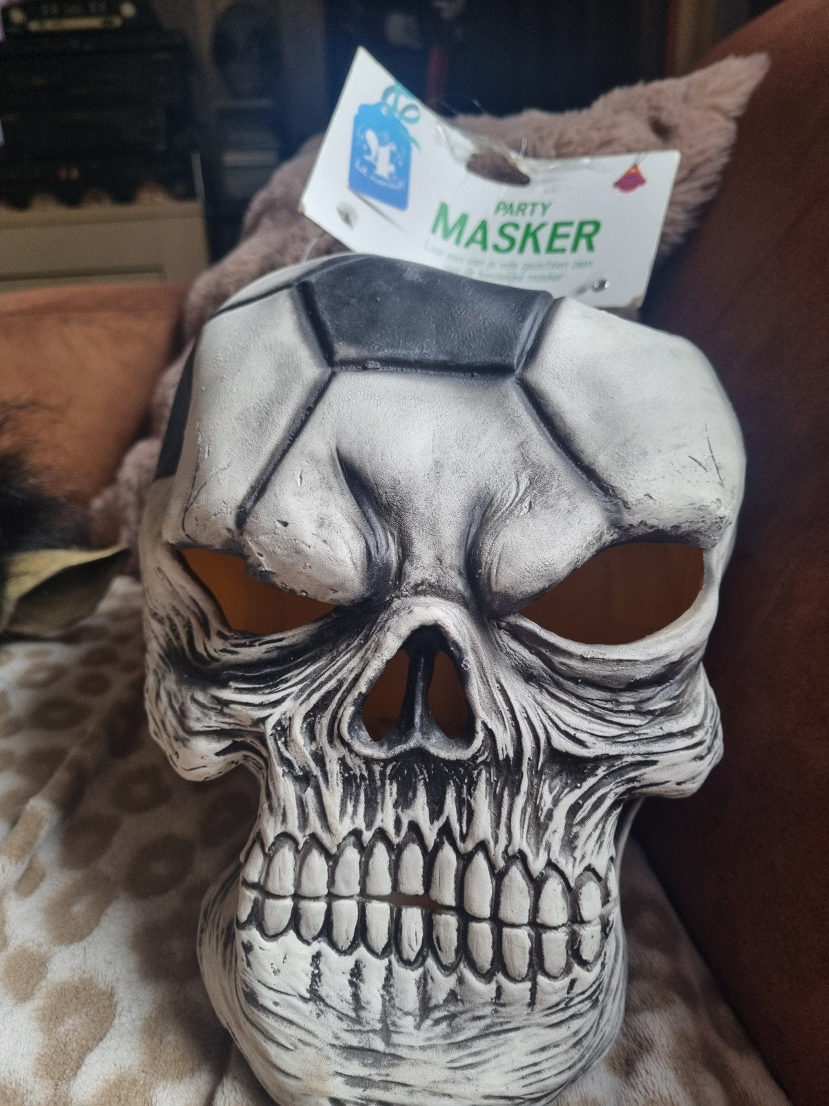 doodshoofd masker, Ophalen, Zo goed als nieuw, Halloween of Griezel