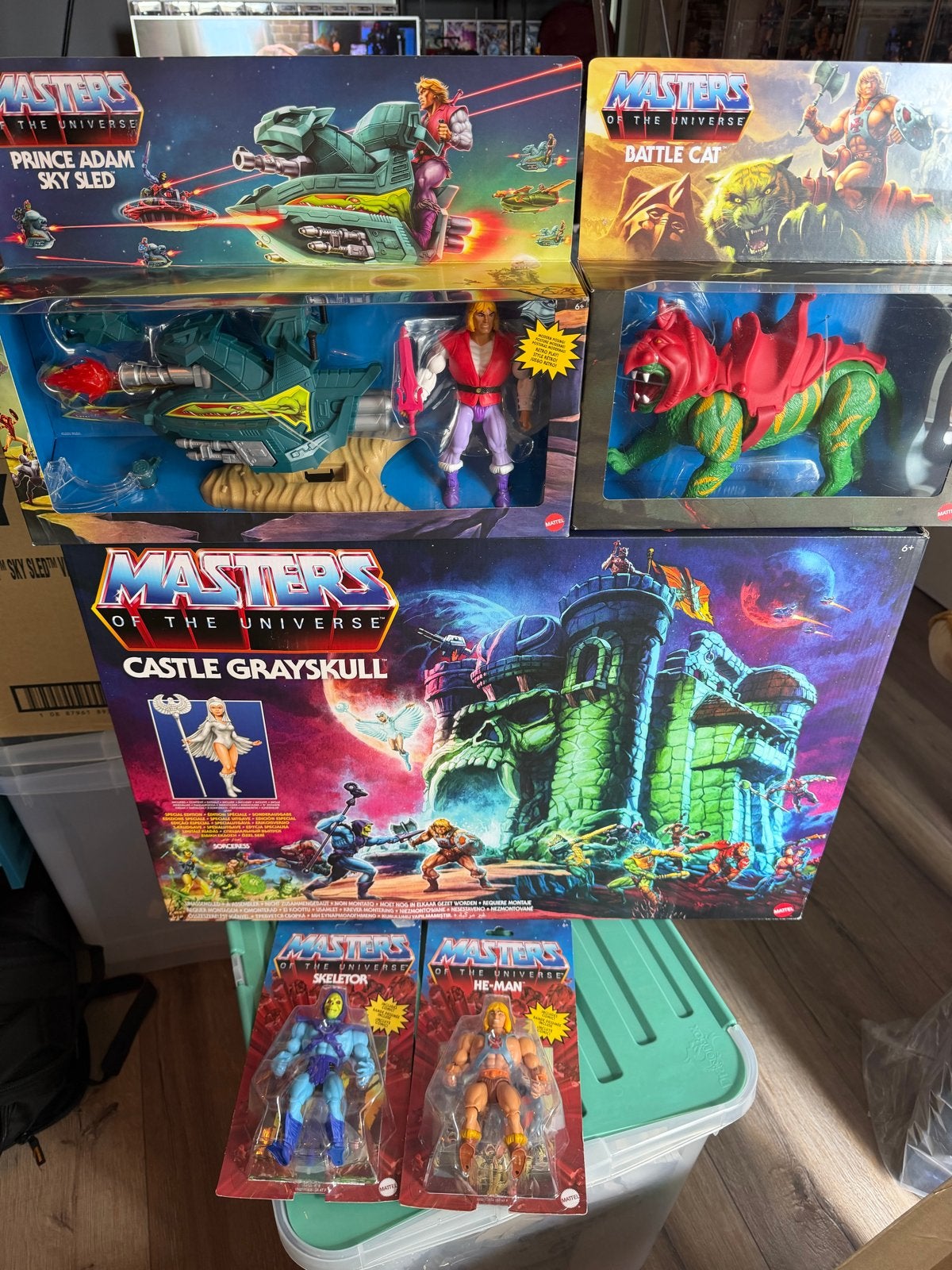 Masters of the Universe Verzameling - Nieuw in doos, Kinderen en Baby's, Speelgoed | Actiefiguren, Ophalen of Verzenden, Nieuw