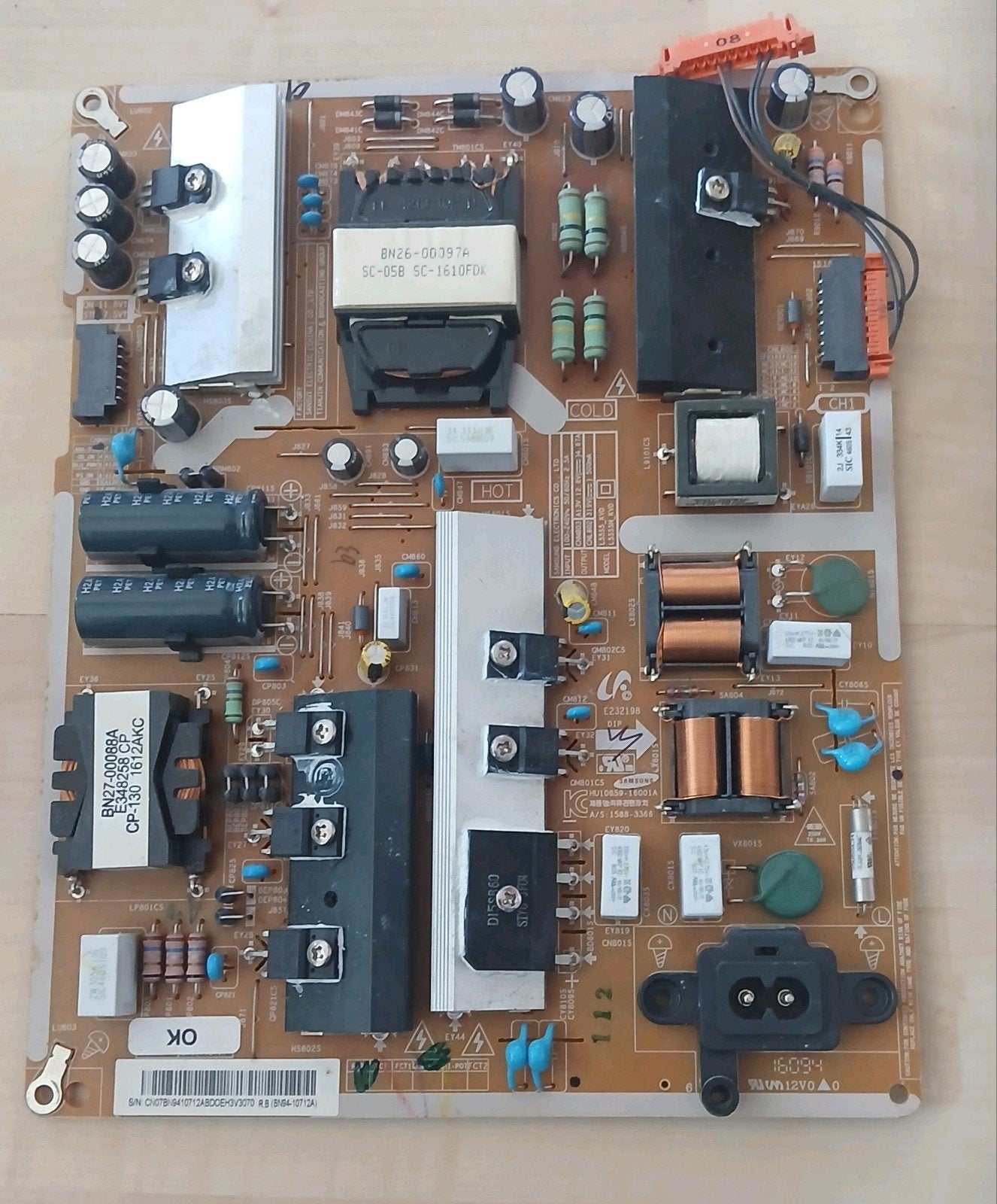 Samsung BN94-10712A (L55S5_KVD) voeding- en LED-d, Ophalen of Verzenden