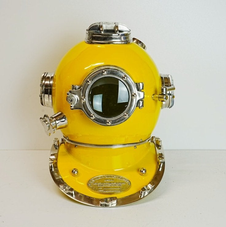 Duikhelm XXL US Navy Mark V., Ophalen of Verzenden