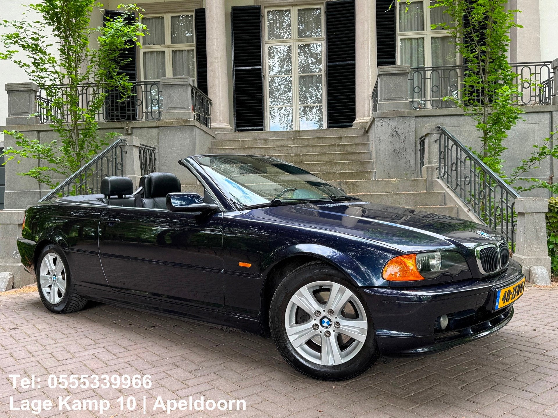 BMW 3-serie Cabrio 320Ci Executive Automaat Leder Xenon Navi, Auto's, Achterwielaandrijving, Gebruikt, Cabriolet, Bedrijf