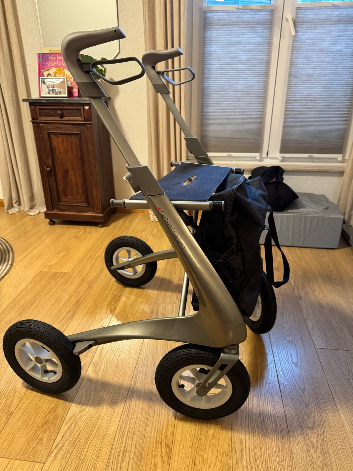 Acre carbon overland rollator, Ophalen, Lichtgewicht
