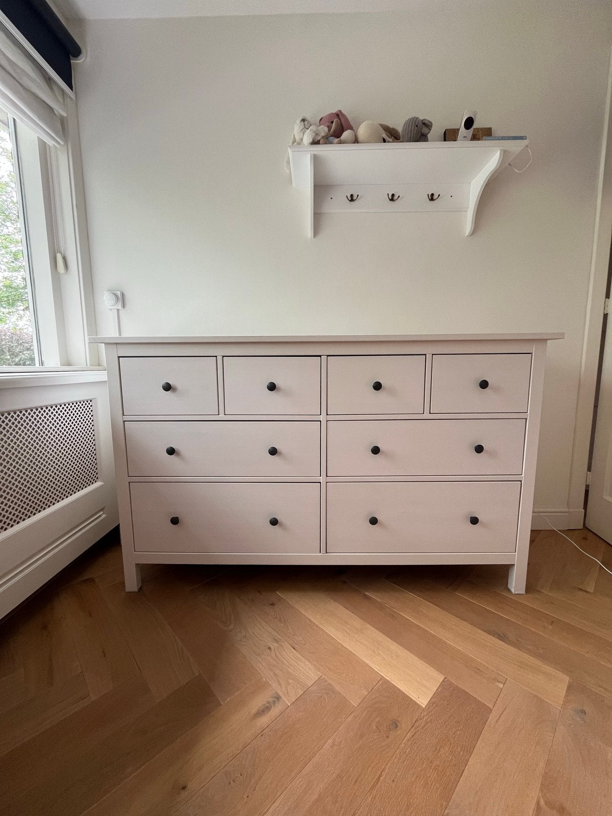 IKEA HEMNES Ladekast wit, 8 laden, 160x96 cm, 5 laden of meer, 150 tot 200 cm, Ophalen of Verzenden, Zo goed als nieuw