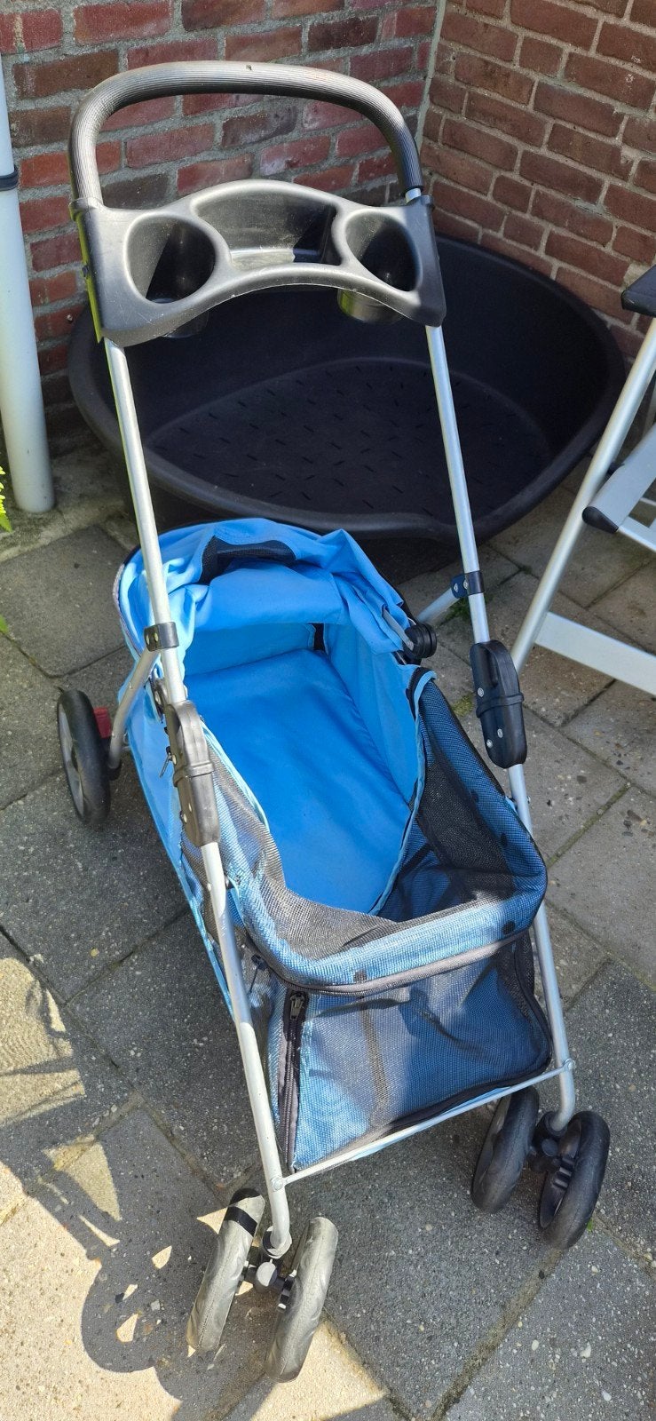 Honden/katten buggy, Dieren en Toebehoren, Ophalen, Zo goed als nieuw