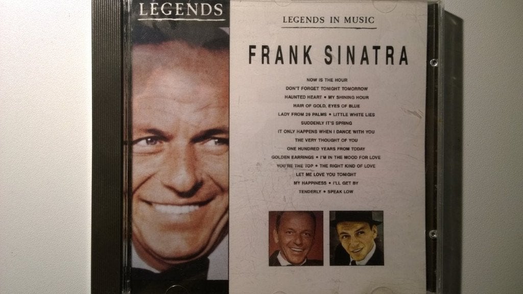 Frank Sinatra - Legends In Music, Ophalen of Verzenden, Zo goed als nieuw, Jazz, Album