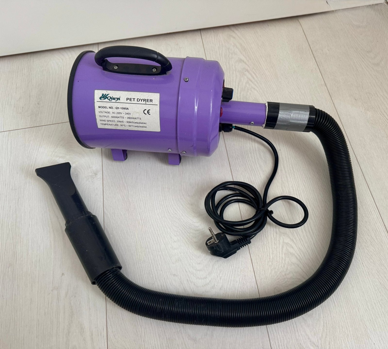 Krachtige pet dryer / hondenföhn – werkt uitstekend, Dieren en Toebehoren, Honden-accessoires, Ophalen of Verzenden, Zo goed als nieuw