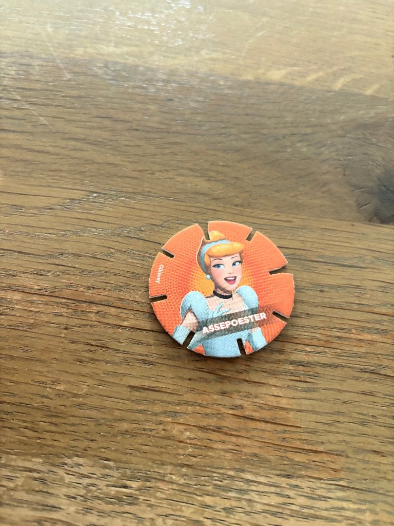 Disney Diskeyz Assepoester AH (Meerdere stuks beschikbaar), Verzamelen, Albert Heijn, Ophalen of Verzenden