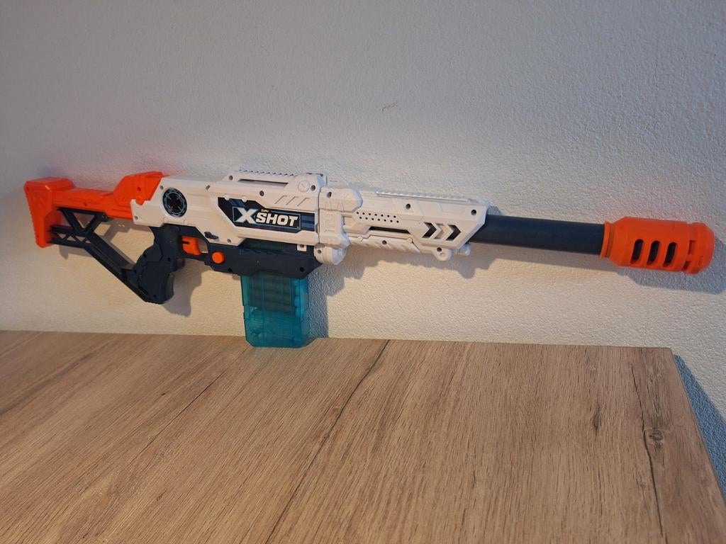 Nerf Zuru X Shot incl magazijn met 10 pijlen, Ophalen