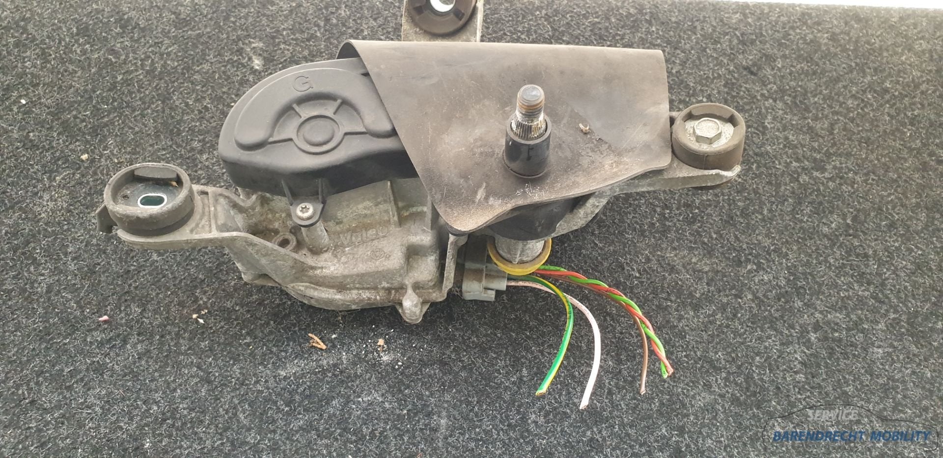 Ruitenwissermotor C5 III Citroen bestuurderskant 9682755580, Gebruikt, Citroën, Stellantis N.V., Ophalen of Verzenden
