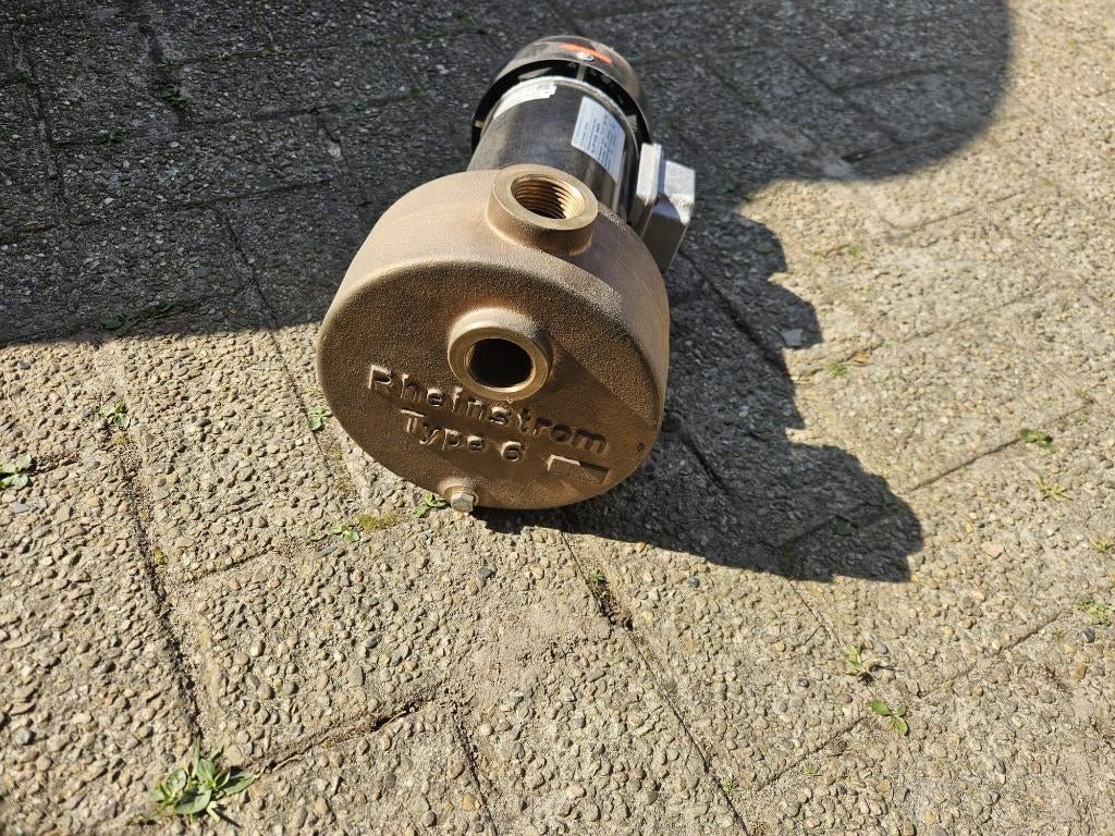 Rheinstrom type 6E 24V RG  dekwaspomp, Ophalen of Verzenden, Zo goed als nieuw, Schoonmaak