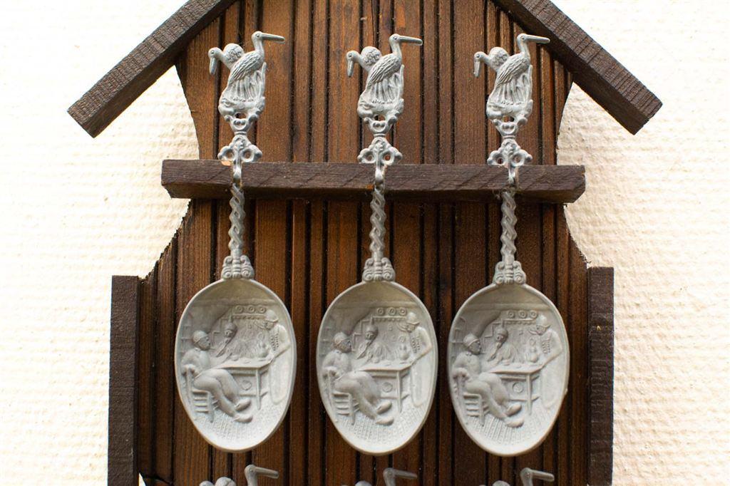 Houten lepel rek 39650, Ophalen of Verzenden, Gebruikt