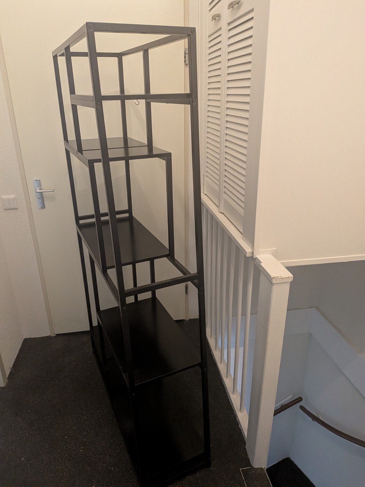 wandmeubel A-SYMETRISCH, Huis en Inrichting, Ophalen, Gebruikt, Overige houtsoorten, Met plank(en)
