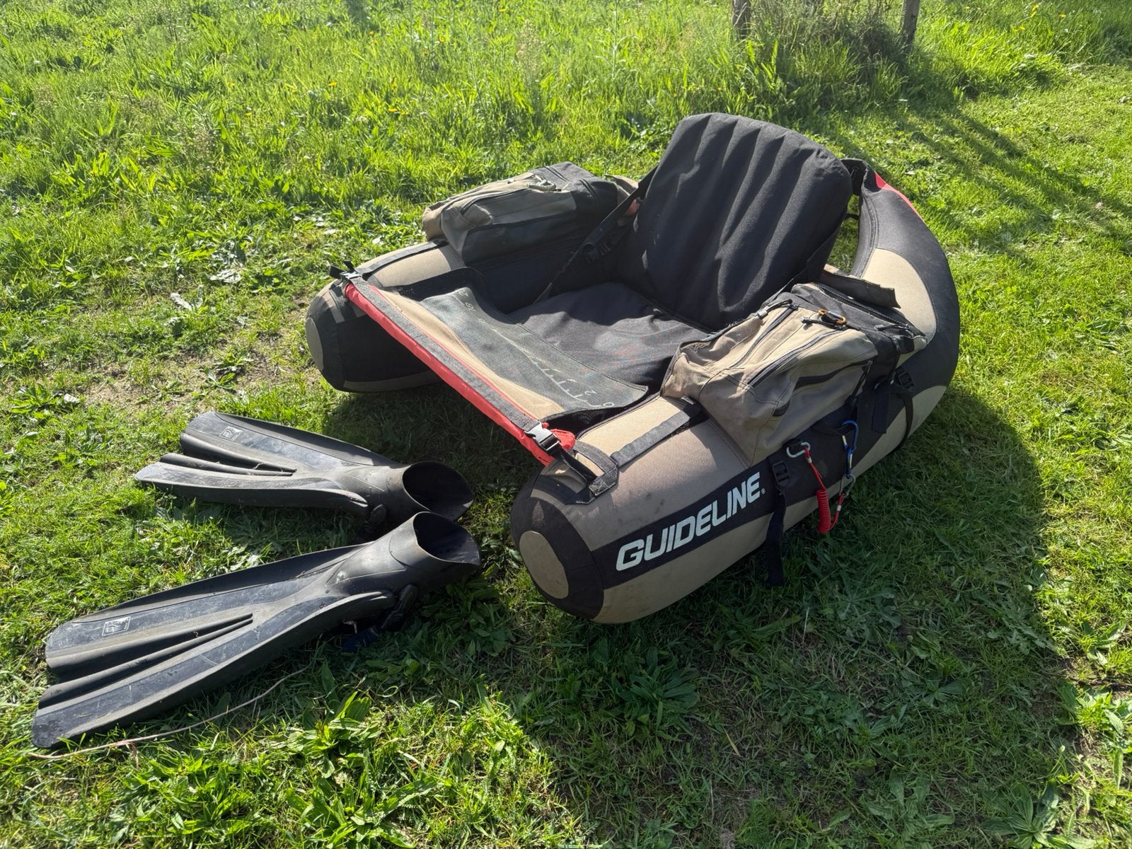 Bellyboat Guideline Drifter, Watersport en Boten, Ophalen, Gebruikt
