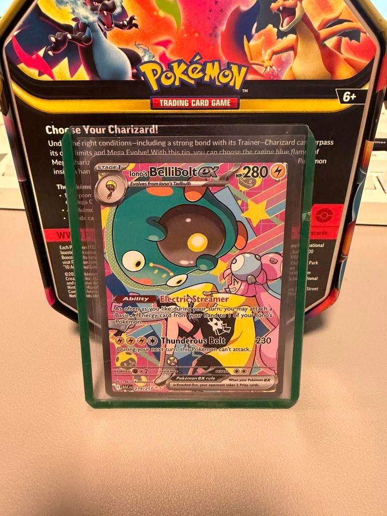 Iono’s Bellibolt EX 279/217, Ophalen of Verzenden, Nieuw, Losse kaart, Foil