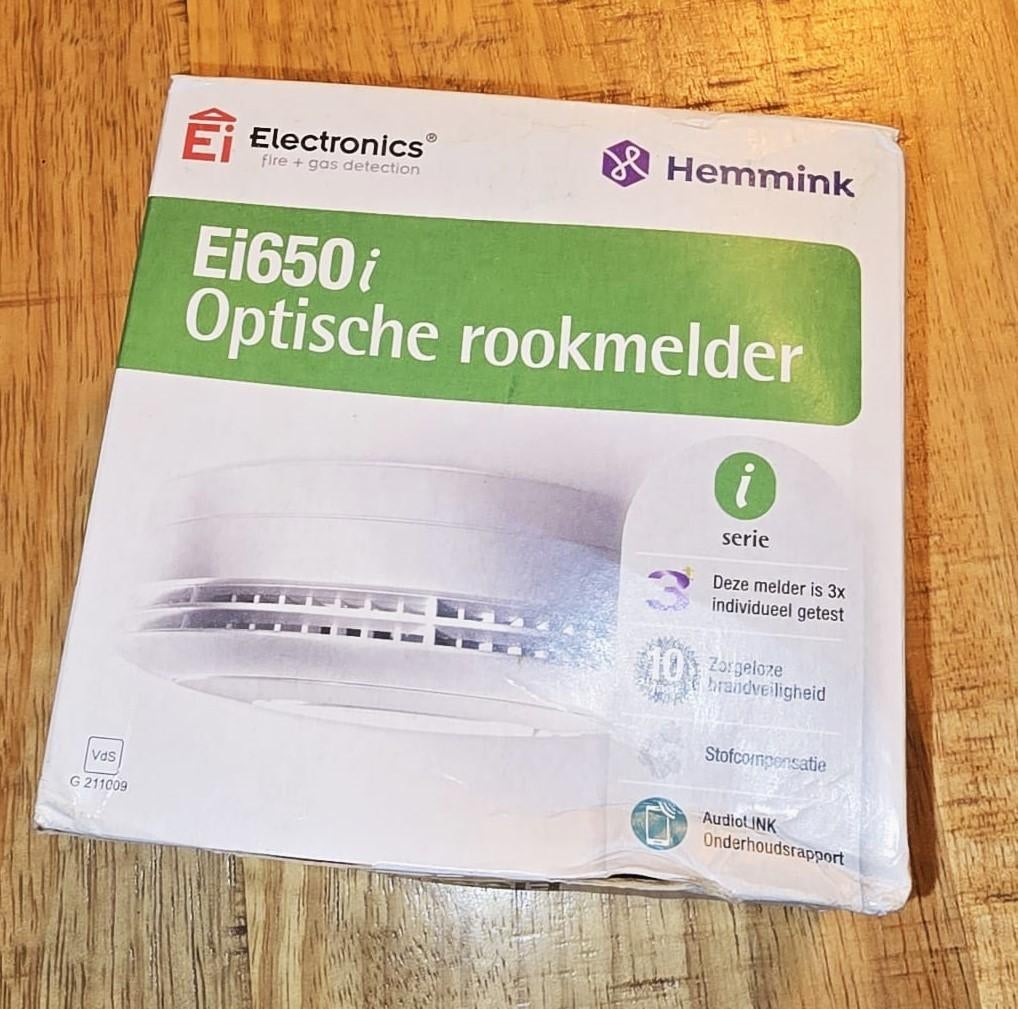 Ei 650i Rookmelder nieuw in doos, Ophalen of Verzenden, Zo goed als nieuw, Overige typen
