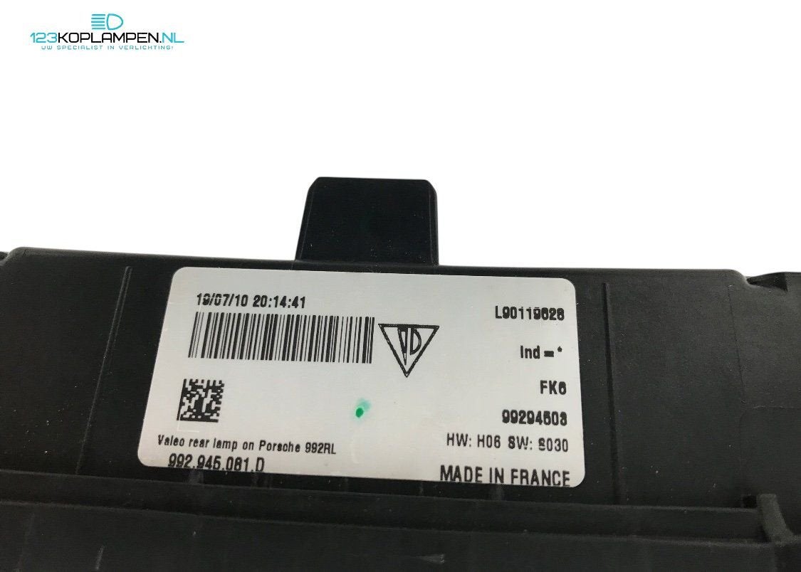 Porsche 911 992 achterlicht midden, Auto-onderdelen, Gebruikt, -, Verzenden, Porsche