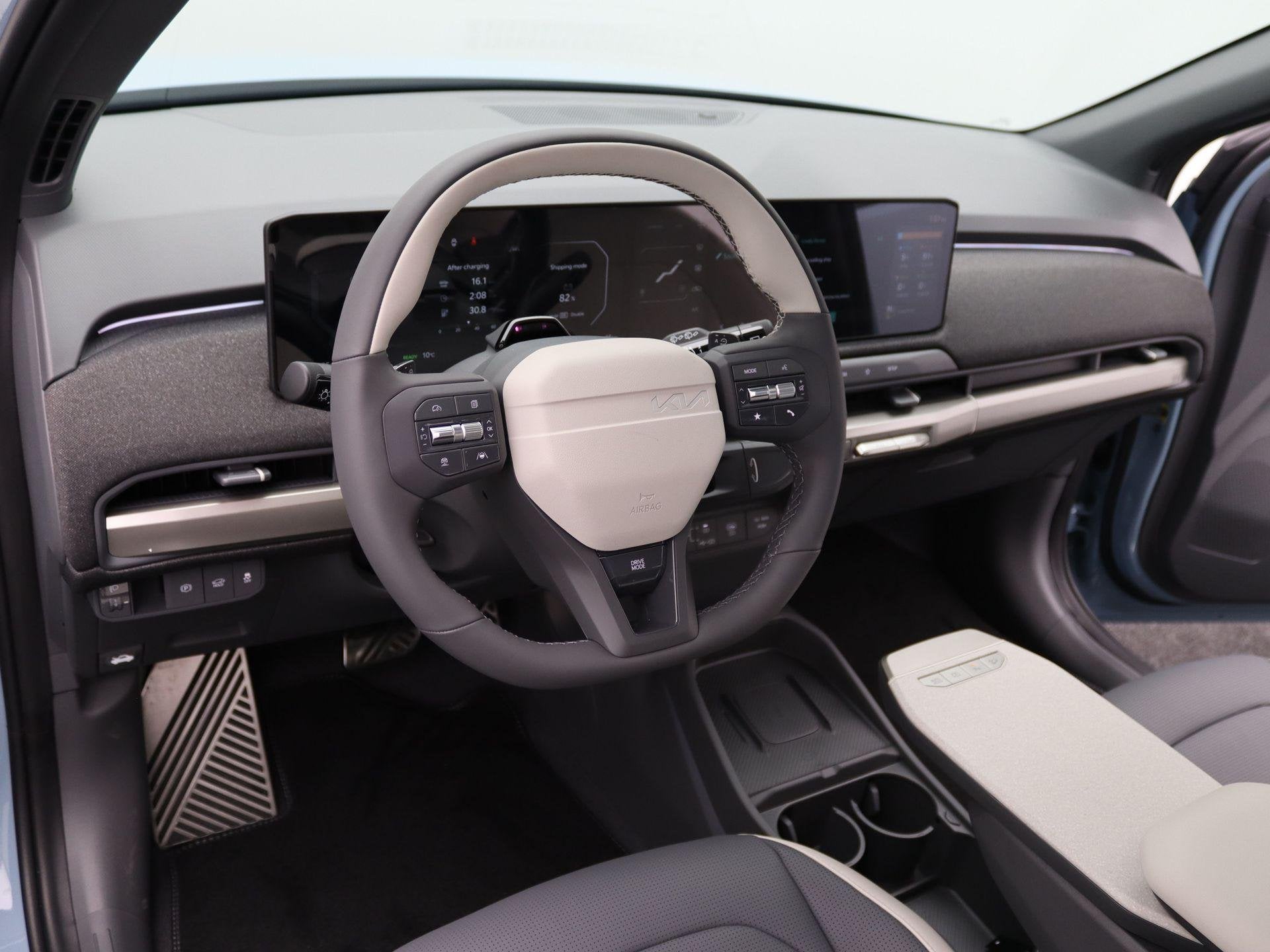 Kia EV3 GT-Line 81.4 kWh | Nieuw te bestellen | Vegan Leder, Auto's, 510 min, Blauw, 204 pk, SUV of Terreinwagen