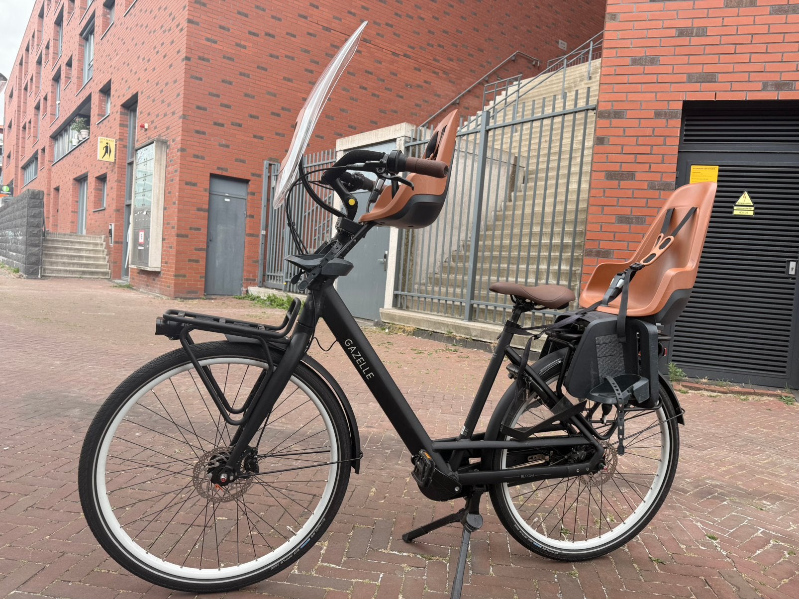 Gazelle Bloom C7 53 CM, Ophalen, 2 zitjes, 53 tot 56 cm, Dubbele standaard