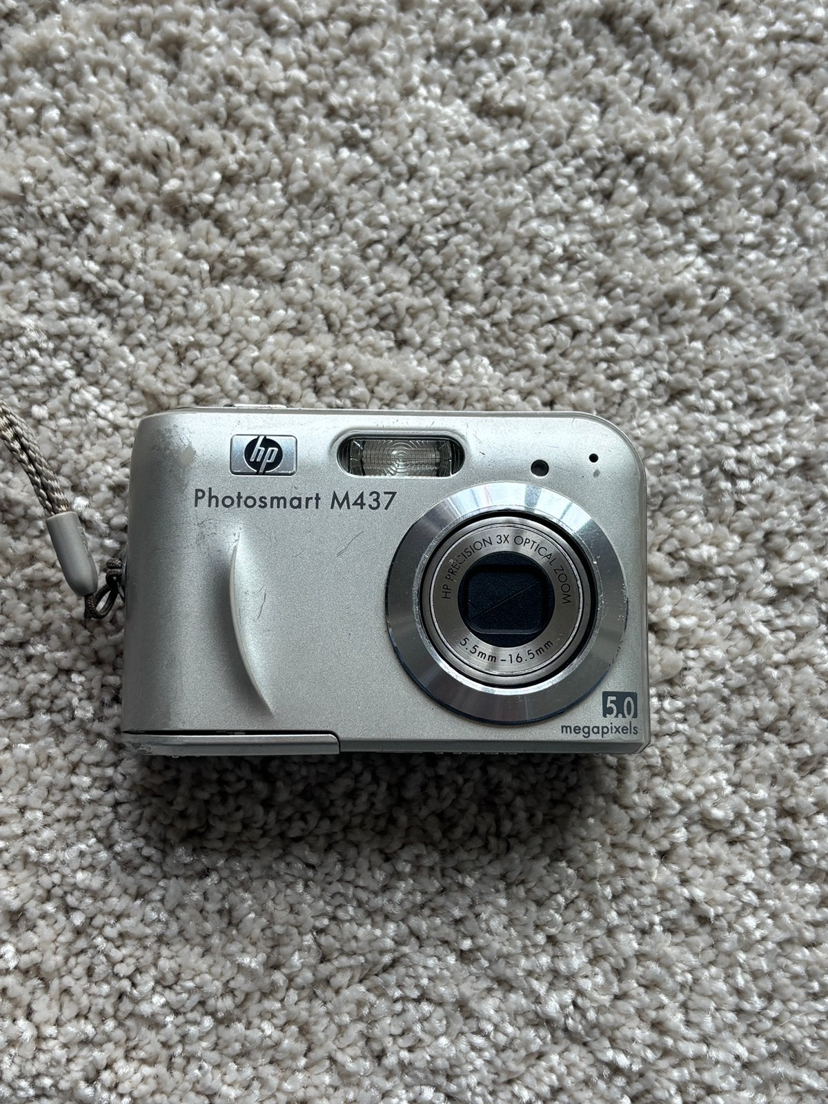 HP Photosmart M437 – Digitale Camera, Ingebouwde flitser, Gebruikt, Geheugenkaart, Ophalen of Verzenden