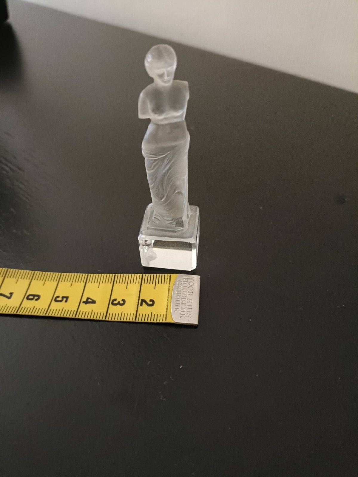 Art Deco glazen miniatuur Venus de Milo – Curt Schlevogt, Ophalen