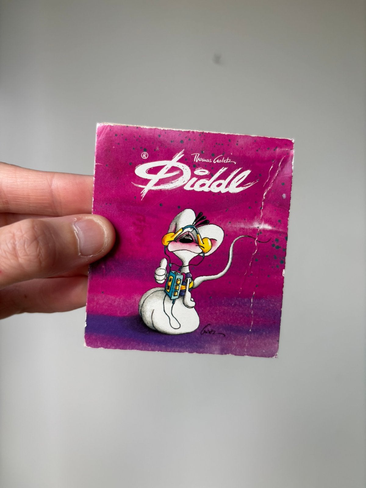 Diddl plak memo blok nummer 29 zeldzaam, Verzenden, Zo goed als nieuw, Papier, Kaart of Schrift